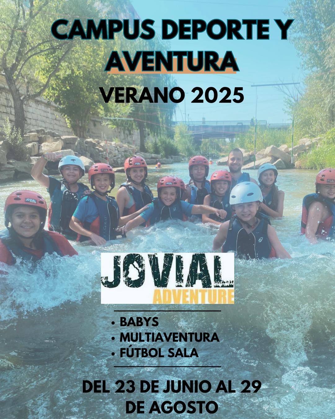 Campus deporte y aventura, verano